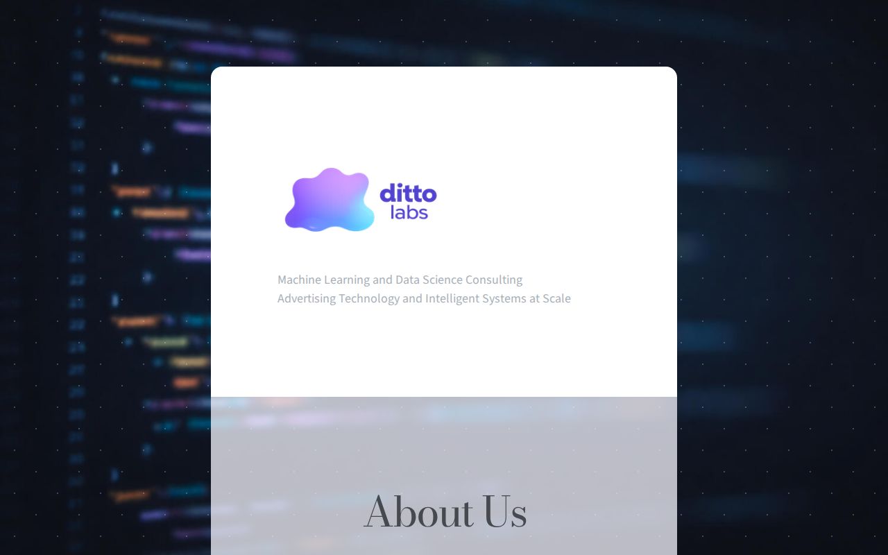Ditto Labs